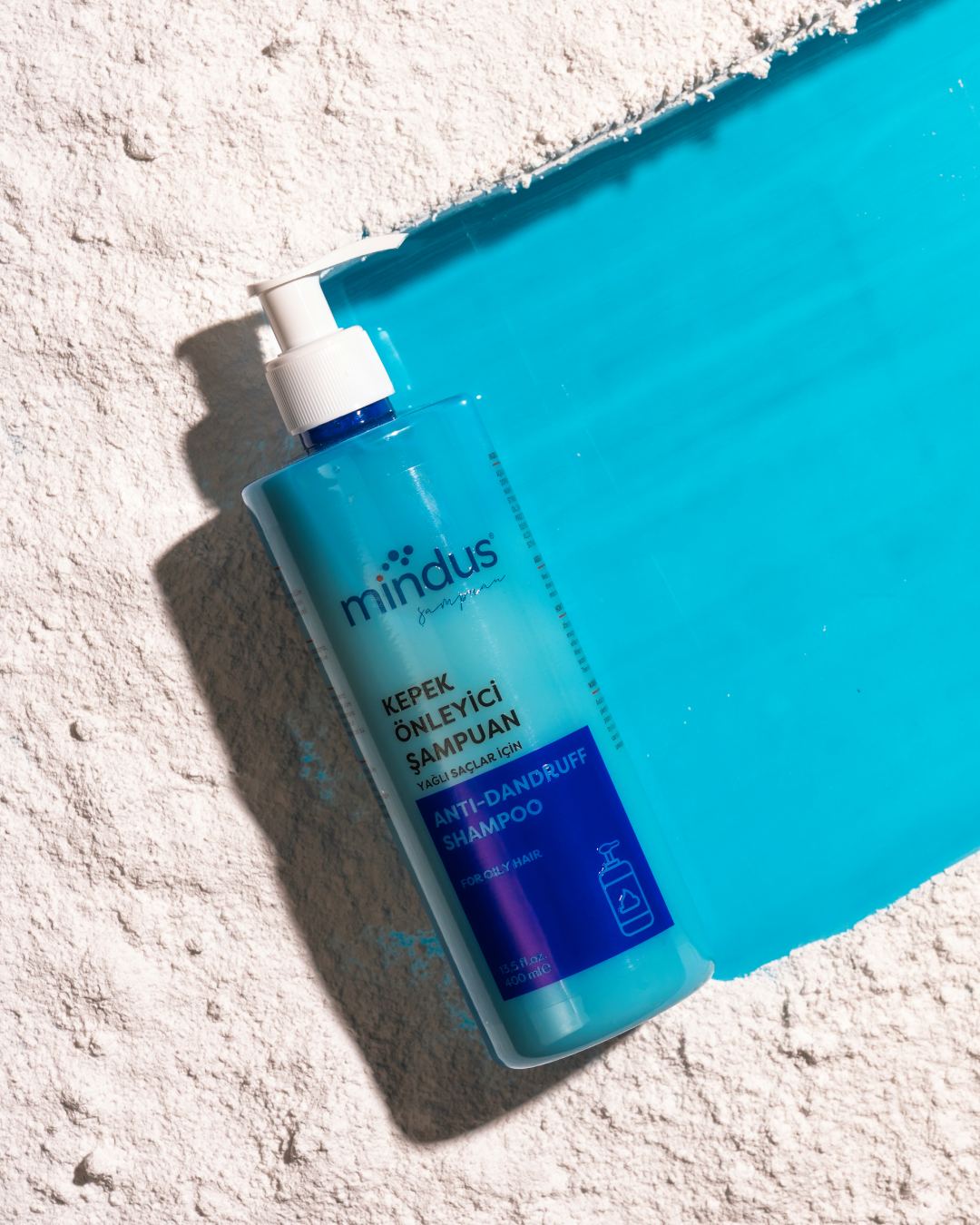 mindus Anti Dandruff Kepek Önleyici Şampuan 400ml – Yağlı Saçlar