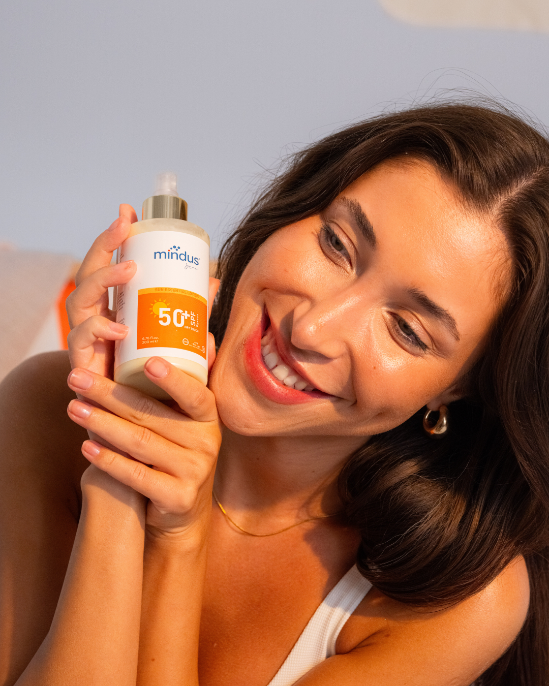 mindus Sun Essential Yüksek Korumalı +UVA +UVB +Blue Light Güneş Losyonu 50+ SPF 200ml