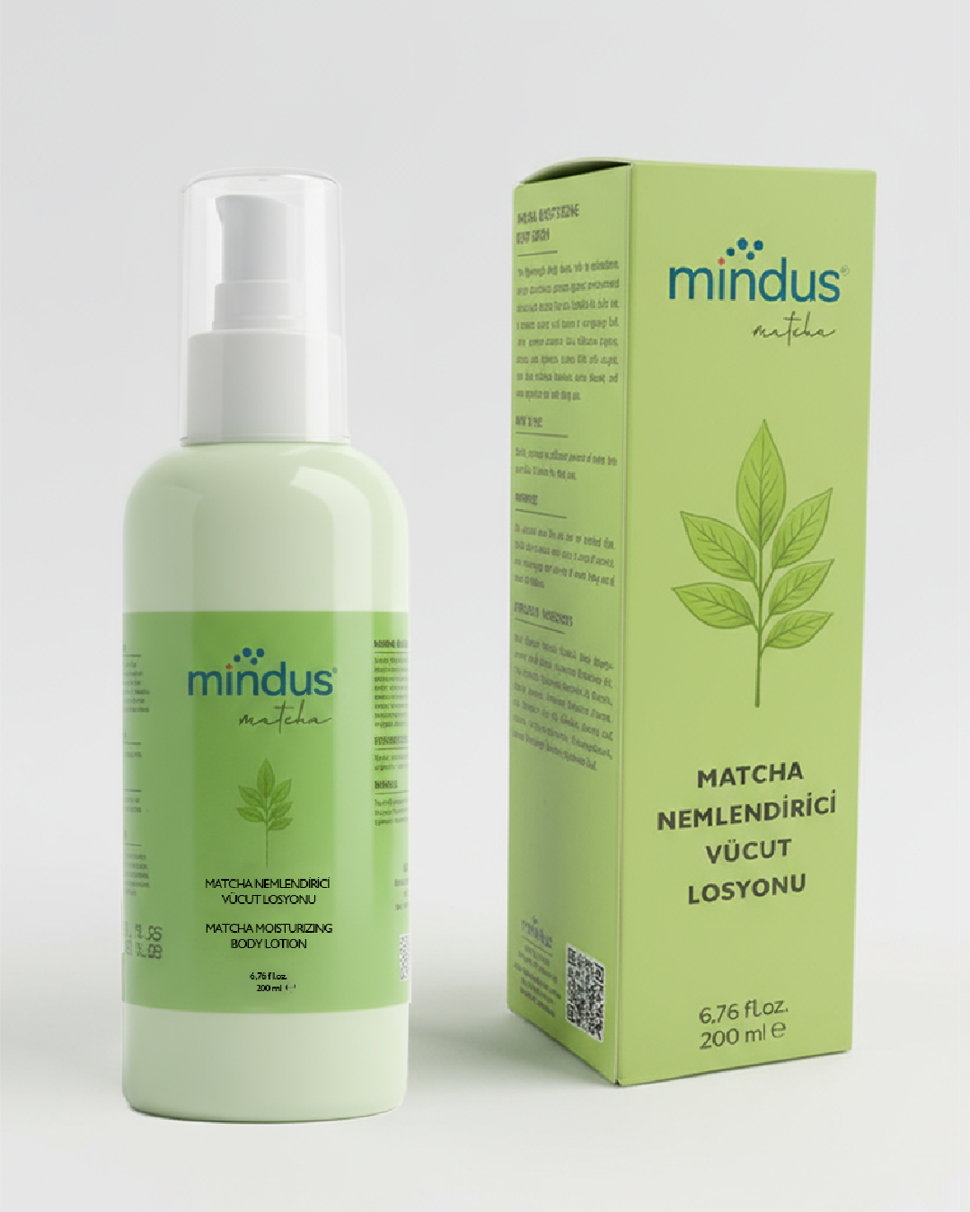 mindus Matcha Nemlendirici Vücut Losyonu 200 ml