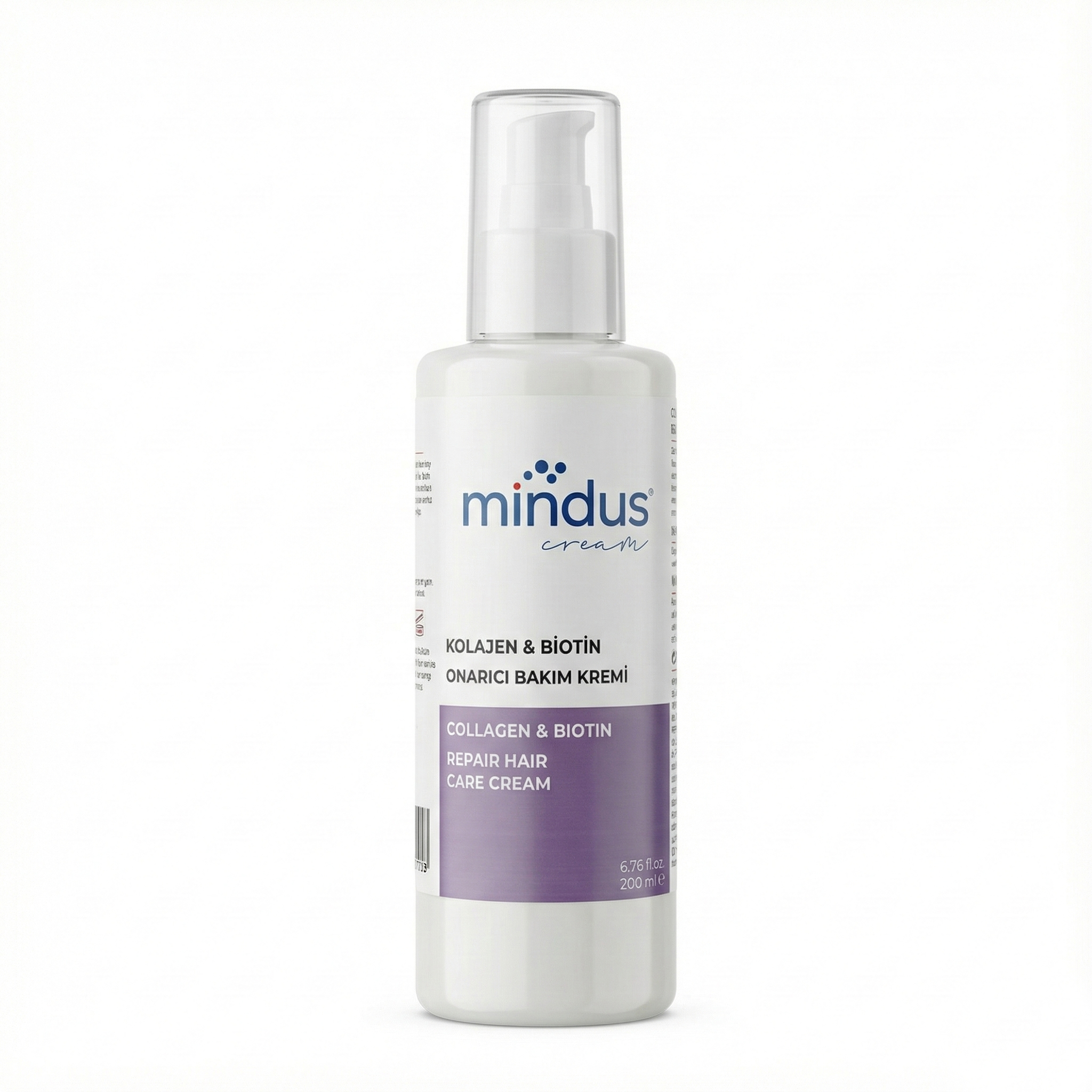 Mindus Kolajen & Biotin Onarıcı Saç Bakım Kremi 200 ml