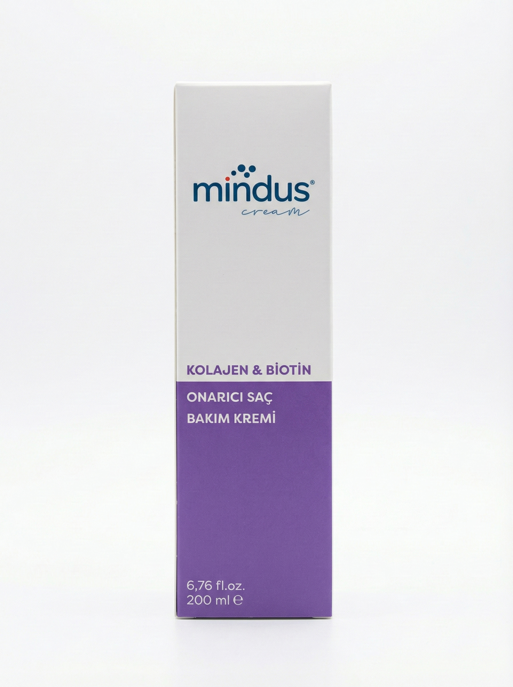 Mindus Kolajen & Biotin Onarıcı Saç Bakım Kremi 200 ml